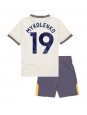 Everton Vitaliy Mykolenko #19 Alternativní dres pro děti 2024-25 Krátký Rukáv (+ trenýrky)